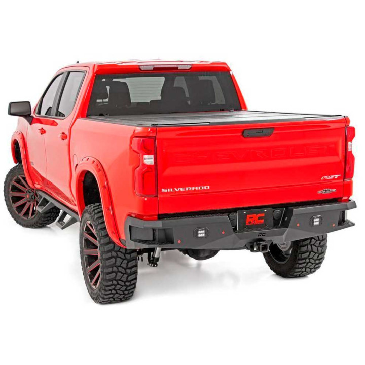 Rear Protection Bar, Rough Country with LED Lights, Chevrolet Silverado 1500 2019 - Present - EDK.ro