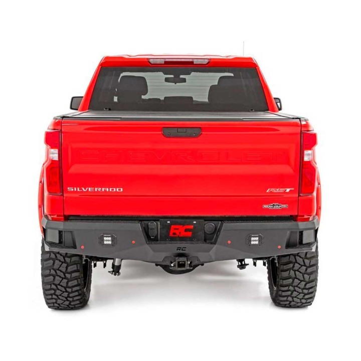 Bară de Protecție Spate, Rough Country cu Lumini LED, Chevrolet Silverado 1500 2019 - Prezent - EDK.ro