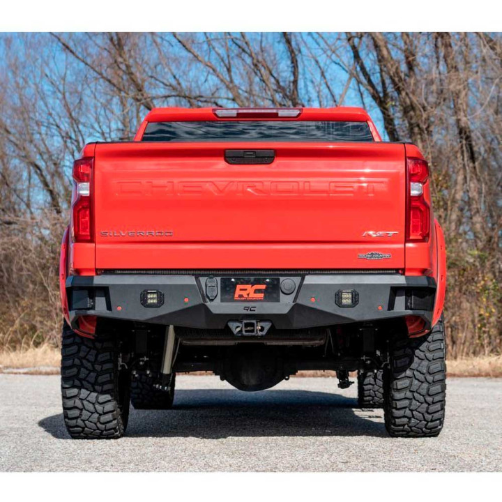 Rear Protection Bar, Rough Country with LED Lights, Chevrolet Silverado 1500 2019 - Present - EDK.ro