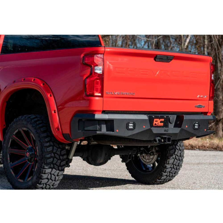 Rear Protection Bar, Rough Country with LED Lights, Chevrolet Silverado 1500 2019 - Present - EDK.ro