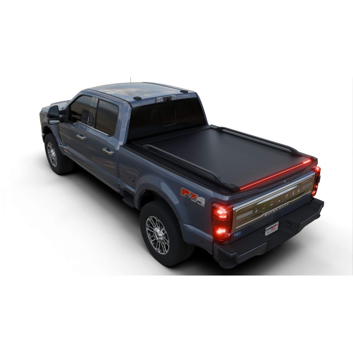 Spring Assisted Roll Top Tonneau Bed Cover, Tessera 4x4 Roll+, Ford F-250 Bed Length 8.0 Feet 2023 - Present - EDK.ro