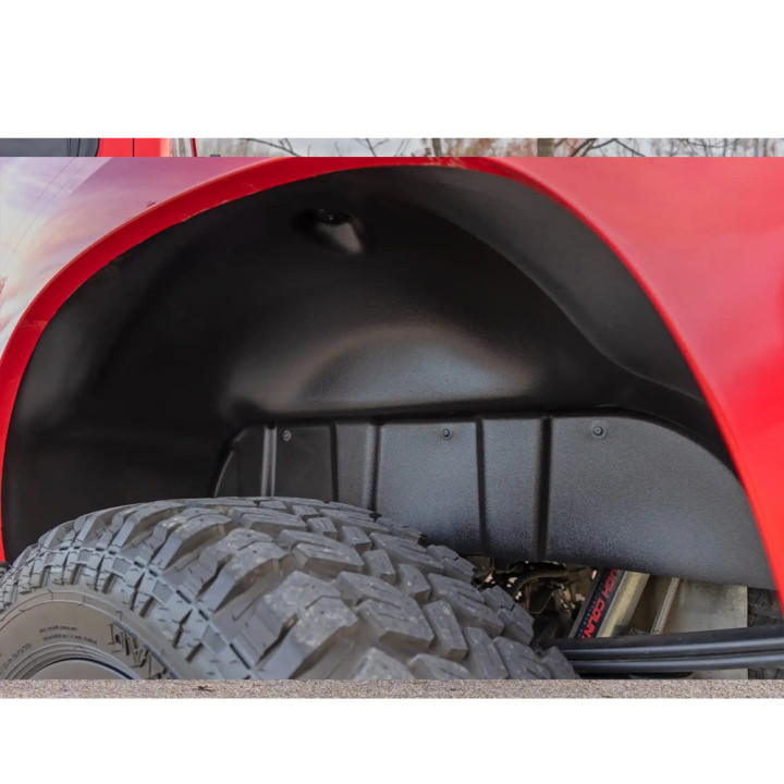 Rear Wheel Well Inner Liners, Rough Country, Chevrolet Silverado 1500 2019 - Present - EDK.ro
