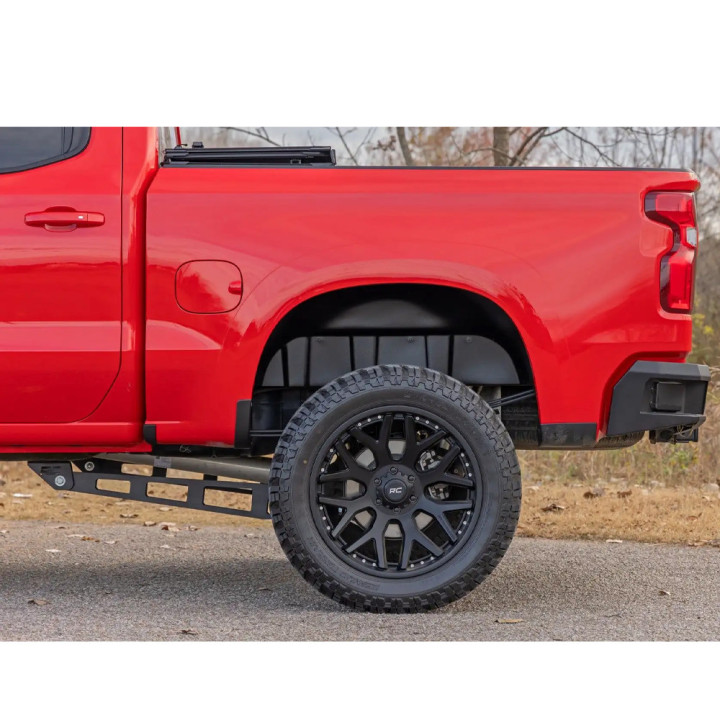 Rear Wheel Well Inner Liners, Rough Country, Chevrolet Silverado 1500 2019 - Present - EDK.ro