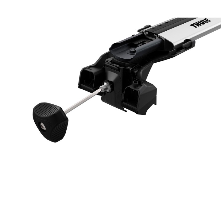 Bare transversale Thule Evo Flush Rail WingBar Edge Argintiu Mercedes-Benz GLC 5 uși SUV 2015 - 2022 - EDK.ro
