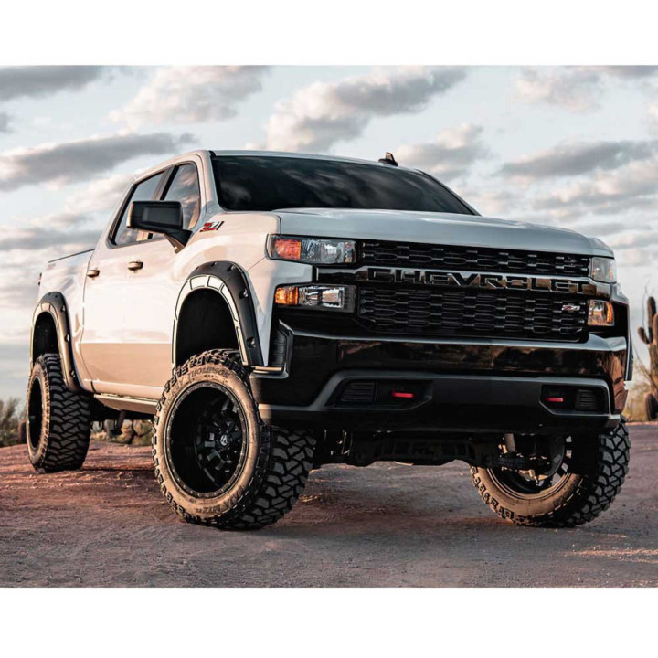 Extensii Aripi Față și Spate, Rough Country Defender Pocket, Chevrolet Silverado 1500 2019 - Prezent - EDK.ro