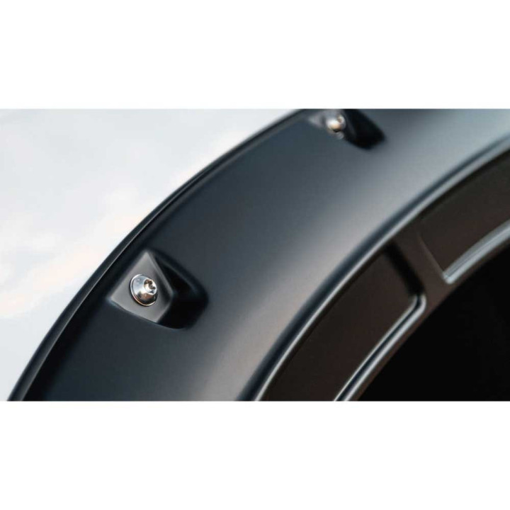 Front and Rear Fender Flares, Rough Country Defender Pocket, Chevrolet Silverado 1500 2019 - Present - EDK.ro