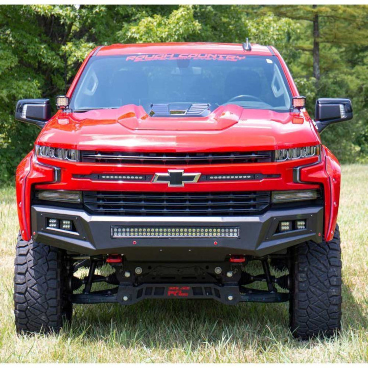 Kit de Integrare Proiectoare LED Omologate Pentru Capotă, Rough Country Lower windshield LED 3" kit Wide Angle Series, Chevrolet