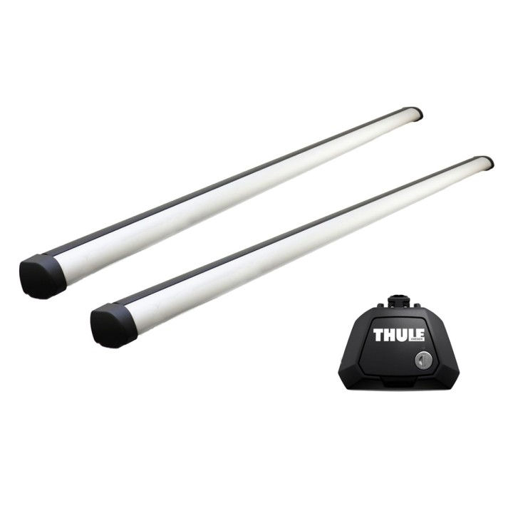 Bare transversale Thule Evo Raised Rail ProBar Argintiu Mercedes-Benz GLS (X167) 5 uși SUV 2020 - Prezent - EDK.ro