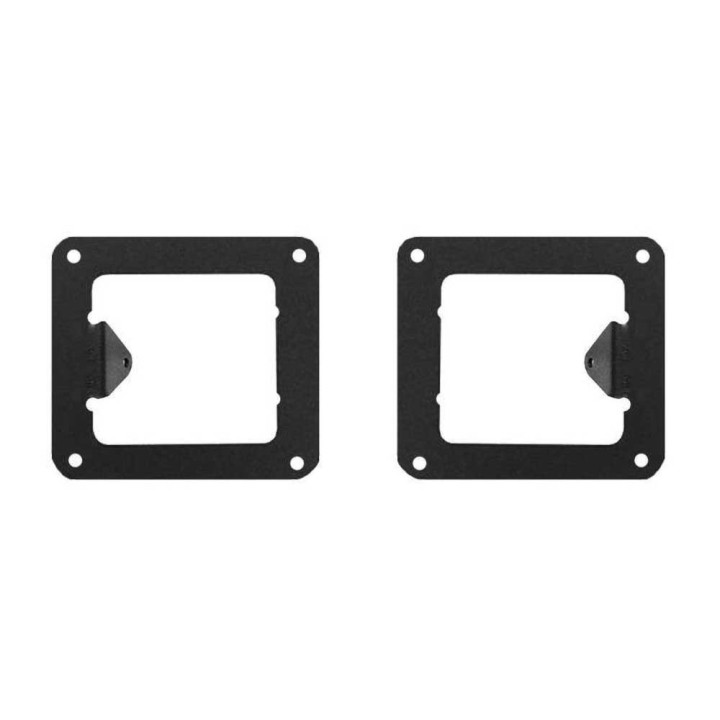 Kit de Integrare Proiectoare LED Omologate Pentru Bara Față, Go Rhino Mounting adapters for Surface lamps to bumper BR6/BR11 fro