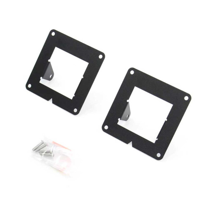 EC Approved LED Projector Integration Kit for Front Bumper, Go Rhino Light plates for front bumpers Surface, Chevrolet Silverado