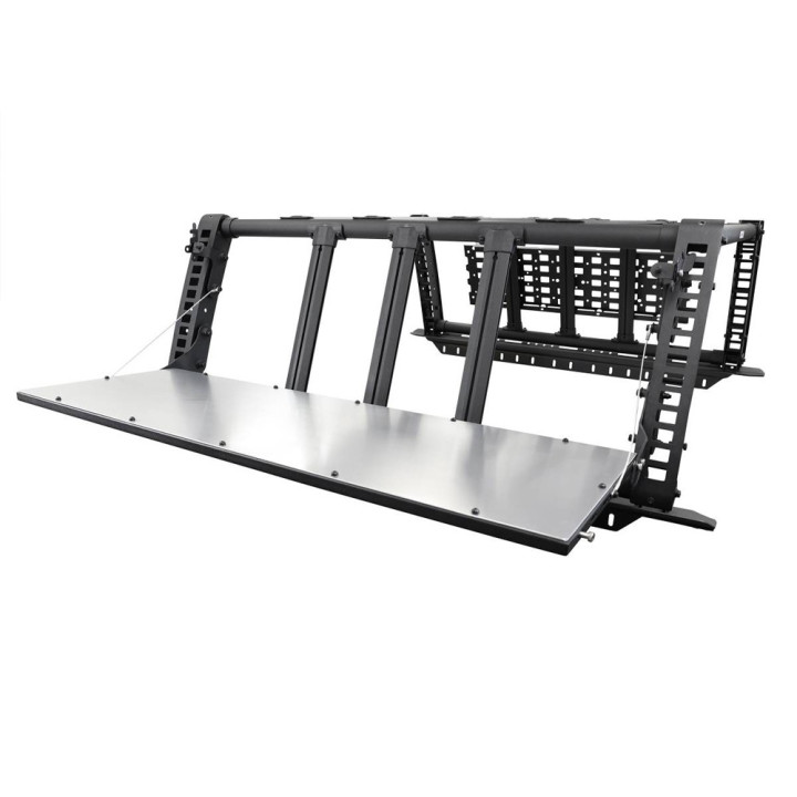 Gear Table for Bed Rack Full-sized, Go Rhino XRS Overland Xtreme, Chevrolet Silverado 1500 2019 - Present, Dodge RAM 1500 2019 -