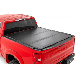 Închidere de Benă Tip Capac, Rough Country Tri-Fold, Chevrolet Silverado 1500 / GMC Sierra 1500 Lungime Benă 6.7 Feet 2014 - Prezent - EDK.ro