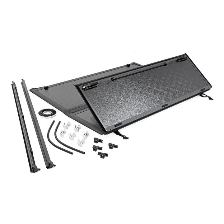 Închidere de Benă Tip Capac, Rough Country Tri-Fold, Chevrolet Colorado / GMC Canyon Lungime Benă 5.8 Feet 2014 - 2079 - EDK.ro