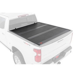 Închidere de Benă Tip Capac, Rough Country Tri-Fold, Chevrolet Silverado 1500 / GMC Sierra 1500 Lungime Benă 6.7 Feet 2019 - Pre