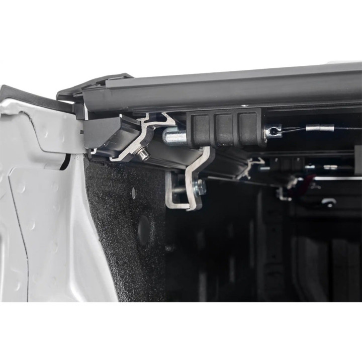 Lid Tonneau Bed Cover, Rough Country Tri-Fold, Chevrolet Silverado 1500 / GMC Sierra 1500 Bed Length 6.7 Feet 2019 - Present - E