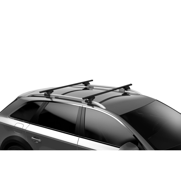 Bare transversale Thule SmartRack XT otel 135 cm Negru Mitsubishi Pajero 5 uși SUV 2005 - Prezent - EDK.ro