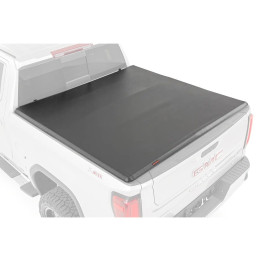 Închidere de Benă Tip Prelată, Rough Country Tri-Fold, Chevrolet Silverado 1500 / GMC Sierra 1500 Lungime Benă 5.8 Feet 2014 - Prezent - EDK.ro