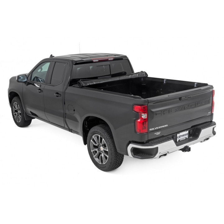 Soft Top Tonneau Bed Cover, Rough Country Roll, Chevrolet Colorado / GMC Canyon Bed Length 6.7 Feet 2014 - 2055 - EDK.ro