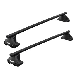 Bare transversale Thule Evo Clamp SquareBar 135 cm Negru Nissan Juke (Mk. II) 5 uși SUV 2020 - Prezent - EDK.ro