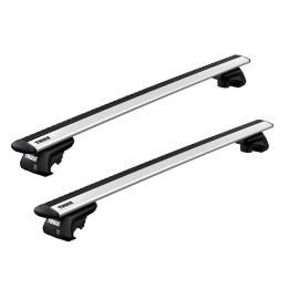 Bare transversale Thule Evo Raised Rail WingBar Evo Argintiu Nissan Murano 5 uși SUV 2003 - 2014 - EDK.ro