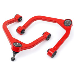 Upper Control Arm Kit Red, Rough Country Lift 3-3.5 Inch, Chevrolet Silverado 1500 2019 - Present, GMC Sierra 1500 2019 - Presen