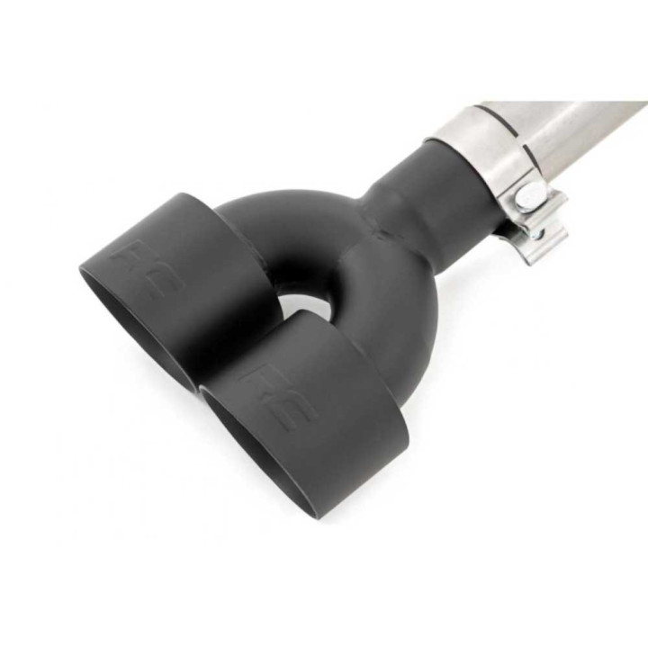 Sistem de Evacuare Dublu Catback, Rough Country Cat Back, Chevrolet Silverado 1500 2019 - Prezent, GMC Sierra 1500 2019 - Prezen