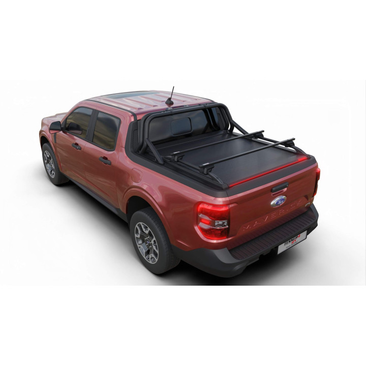 Spring Assisted Roll Top Tonneau Bed Cover, Tessera 4x4 Roll+, Ford Maverick 2022 - Present - EDK.ro