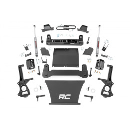 Lift Kit, Rough Country Lift 4 Inch, Chevrolet Silverado 1500 / GMC Sierra 1500 2025 - Present - EDK.ro