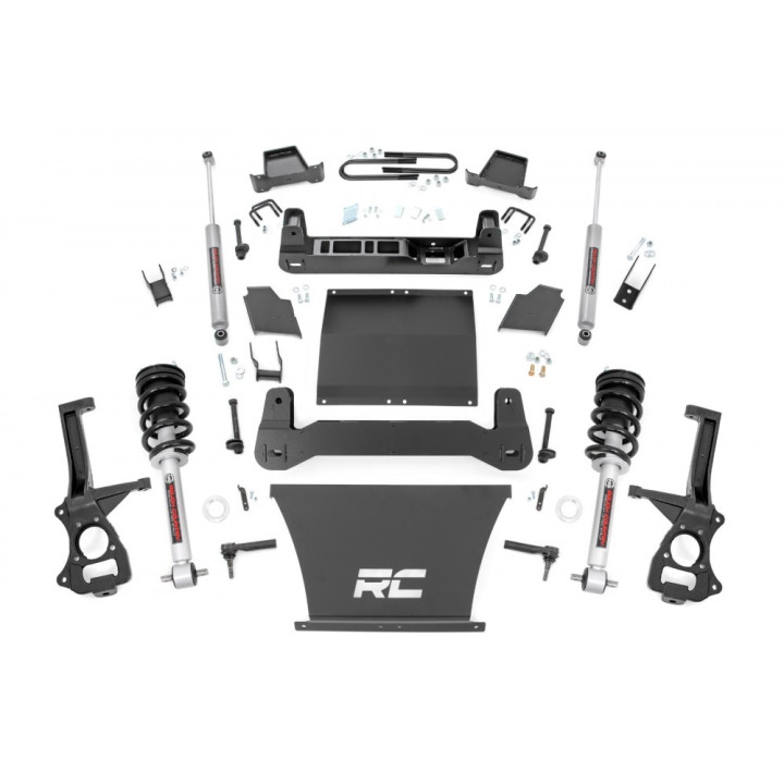 Lift Kit, Rough Country N3 Lift 4 Inch, Chevrolet Silverado 1500 / GMC Sierra 1500 2025 - Present - EDK.ro