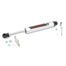 Steering Stabilizer, Rough Country V2, Chevrolet Silverado 2500 / 3500 1999 - 2014, GMC Sierra 2500 / 3500 1999 - 2014, Jeep Gra