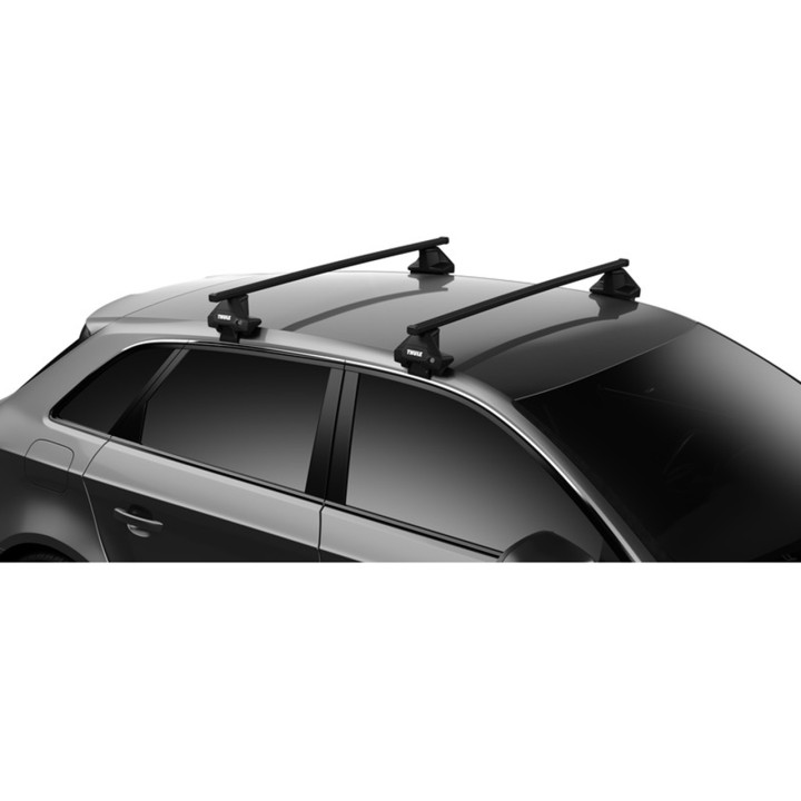 Bare transversale Thule Evo Clamp SquareBar Negru Peugeot 408 5 uși SUV 2023 - Prezent - EDK.ro