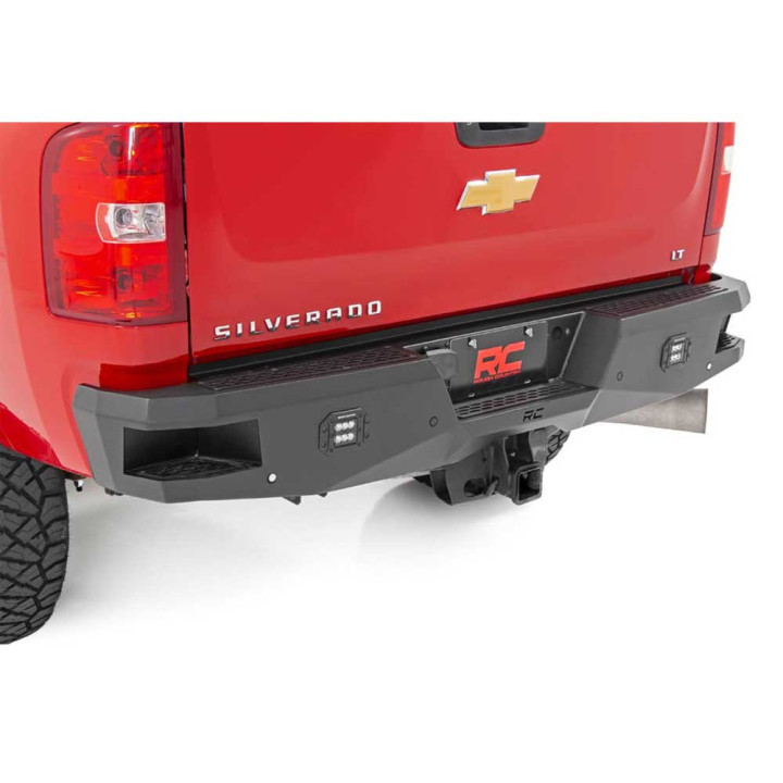 Rear Protection Bar, Rough Country with LED Lights, Chevrolet Silverado 2500 / Silverado 3500 / GMC Sierra 2500 / Sierra 3500 20