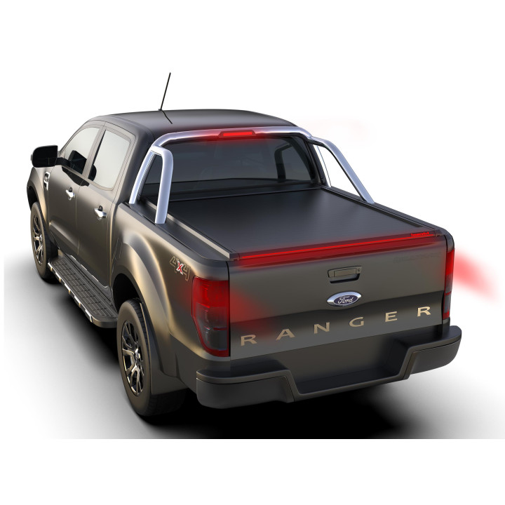 Spring Assisted Roll Top Tonneau Bed Cover, Tessera 4x4 Roll+, Ford Ranger Limited Double Cab 2012 - 2022 - EDK.ro