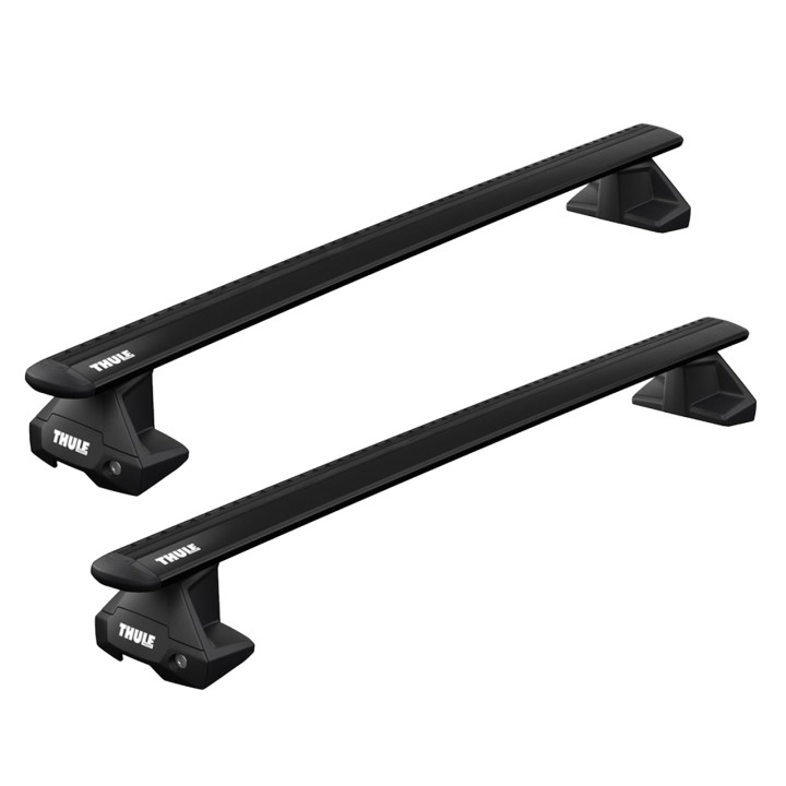 Roof Bars Thule Evo Clamp WingBar Evo Black Porsche Cayenne (9YA) 5-Door SUV 2018 - Present - EDK.ro