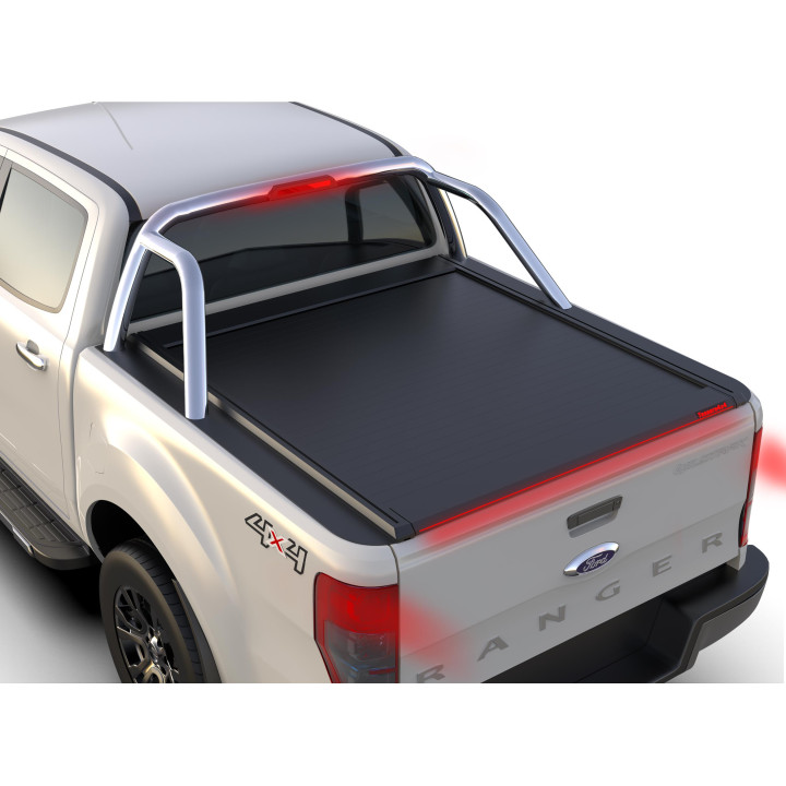 Spring Assisted Roll Top Tonneau Bed Cover, Tessera 4x4 Roll+, Ford Ranger Limited Double Cab 2012 - 2022 - EDK.ro