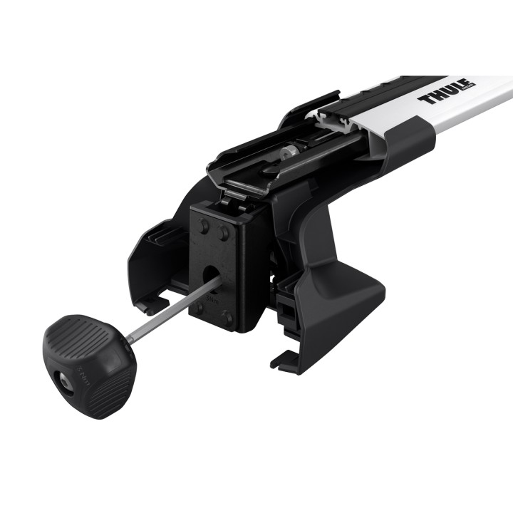 Roof Bars Thule Edge Clamp WingBar Edge Silver Renault Captur 5-Door SUV 2013 - 2019 - EDK.ro
