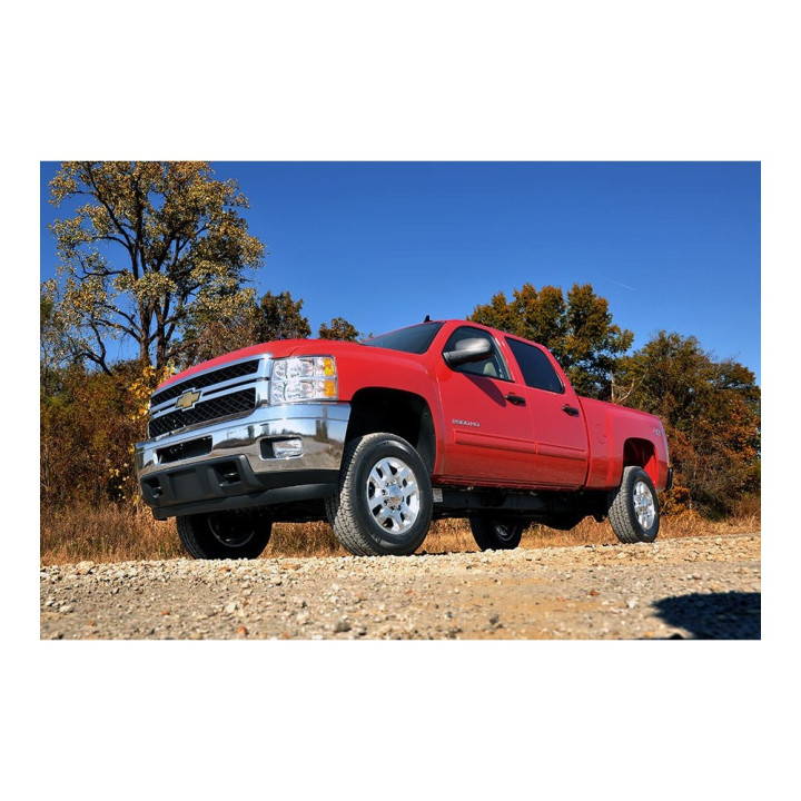 Leveling Kit, Rough Country N3 Lift 1.5-2 Inch, Chevrolet Silverado 2500 / 3500 / GMC Sierra 2500 / 3500 2007 - 2019 - EDK.ro