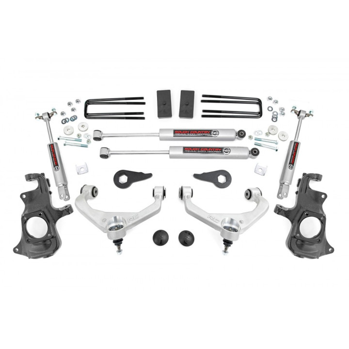Kit de Ridicare, Rough Country Lift 3.5 Inch, Chevrolet Silverado 2500 / 3500 / GMC Sierra 2500 / 3500 2007 - 2019 - EDK.ro