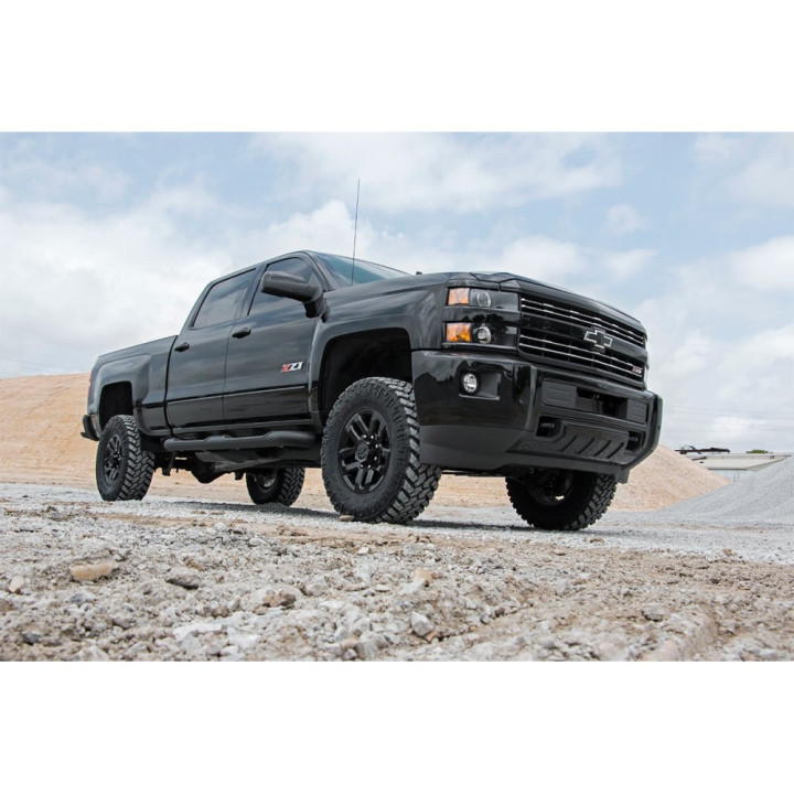 Kit de Ridicare, Rough Country Lift 3.5 Inch, Chevrolet Silverado 2500 / 3500 2007 - 2019, GMC Sierra 2500 / 3500 2007 - 2019 - 