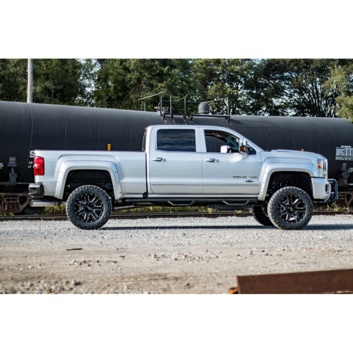Lift Kit, Rough Country Lift 5 Inch, Chevrolet Silverado 2500 / 3500 / GMC Sierra 2500 / 3500 2007 - 2019 - EDK.ro