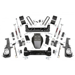 Kit de Ridicare, Rough Country Lift 5 Inch, Chevrolet Silverado 2500 / 3500 / GMC Sierra 2500 / 3500 2007 - 2019 - EDK.ro