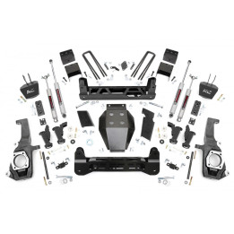 Lift Kit, Rough Country Lift 7.5 Inch, Chevrolet Silverado 2500 / 3500 2007 - 2019, GMC Sierra 2500 / 3500 2007 - 2019 - EDK.ro