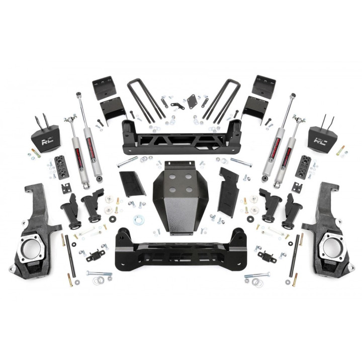 Kit de Ridicare, Rough Country Lift 7.5 Inch, Chevrolet Silverado 2500 / 3500 / GMC Sierra 2500 / 3500 2007 - 2019 - EDK.ro