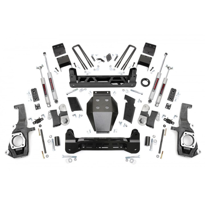 Kit de Ridicare, Rough Country Lift 7.5 Inch, Chevrolet Silverado 2500 / 3500 / GMC Sierra 2500 / 3500 2007 - 2019 - EDK.ro