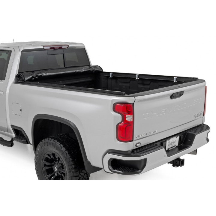 Închidere de Benă Tip Prelată, Rough Country Roll, Chevrolet Silverado 2500 / 3500 / GMC Sierra 2500 / 3500 Lungime Benă 6.9 Feet 2014 - Prezent - EDK.ro