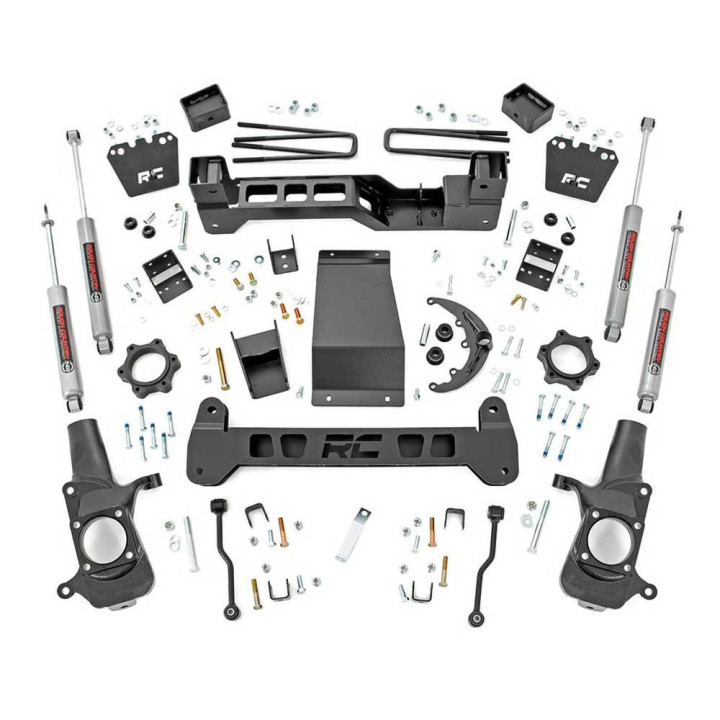 Suspension Lift Kit, Rough Country Lift 6 Inch, Chevrolet Silverado 2500 1999 - 2014 - EDK.ro