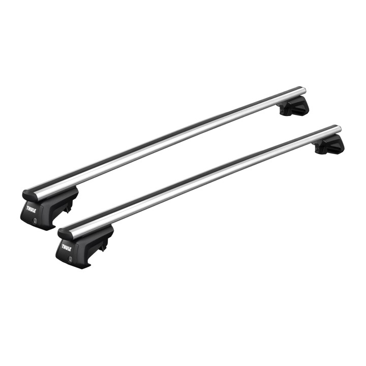 Bare transversale Thule SmartRack XT aluminiu 118 cm Argintiu Subaru Forester 5 uși SUV 2008 - 2012 - EDK.ro