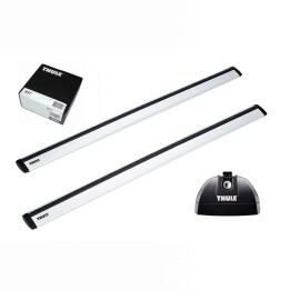 Roof Bars Thule Rapid System WingBar Evo Silver Subaru Forester 5-Door SUV 2013 - 2017 - EDK.ro