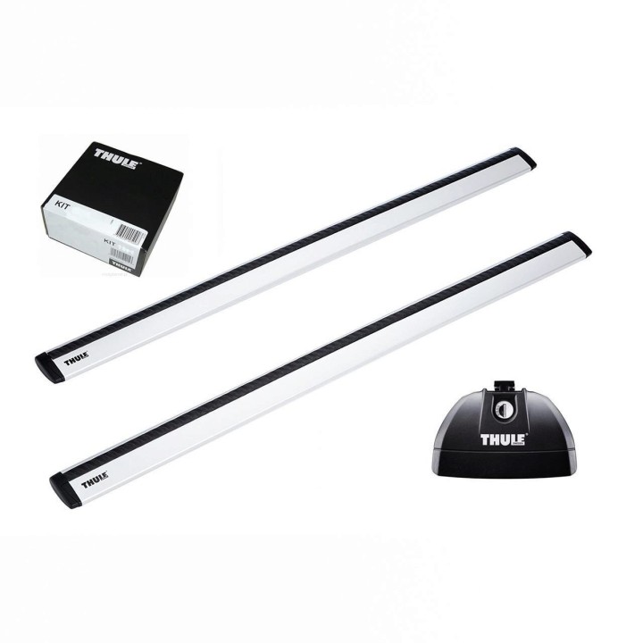 Bare transversale Thule Rapid System WingBar Evo Argintiu Subaru Forester 5 uși SUV 2013 - 2017 - EDK.ro