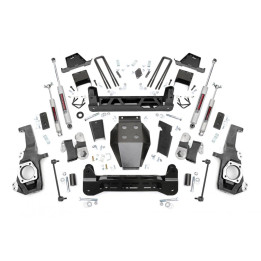 Lift Kit, Rough Country Lift 7 Inch, Chevrolet Silverado 2500 2020 - Present, GMC Sierra 2500 2019 - Present - EDK.ro